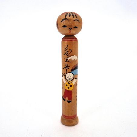 Kleine japanische Holzpuppe, KOKESHI VINTAGE