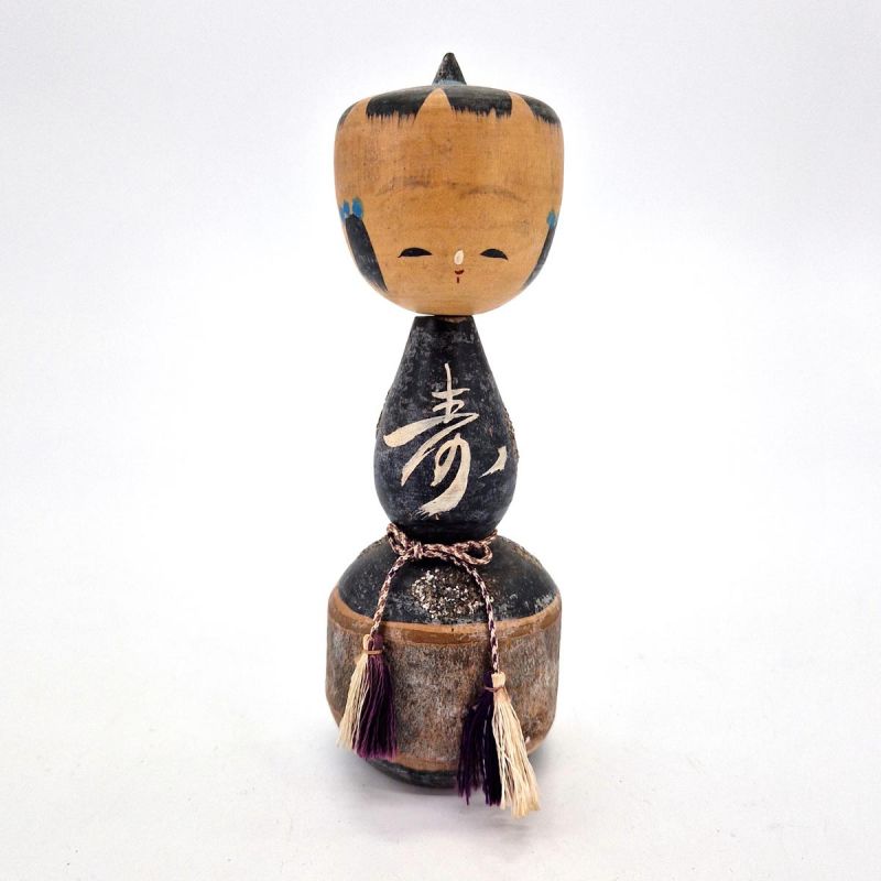 Pequeña muñeca japonesa de madera, KOKESHI VINTAGE