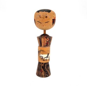 Kleine japanische Holzpuppe, KOKESHI VINTAGE