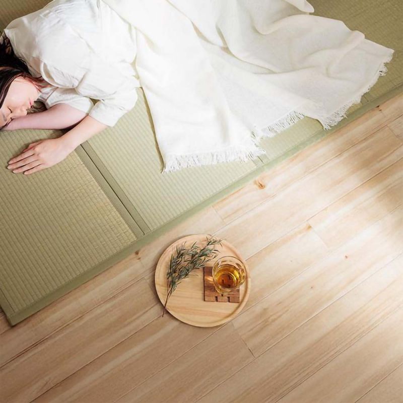 Traditional Japanese Mat, Rice Straw Tatami Mat (Yumemi Tatami), 5-Fold Panels