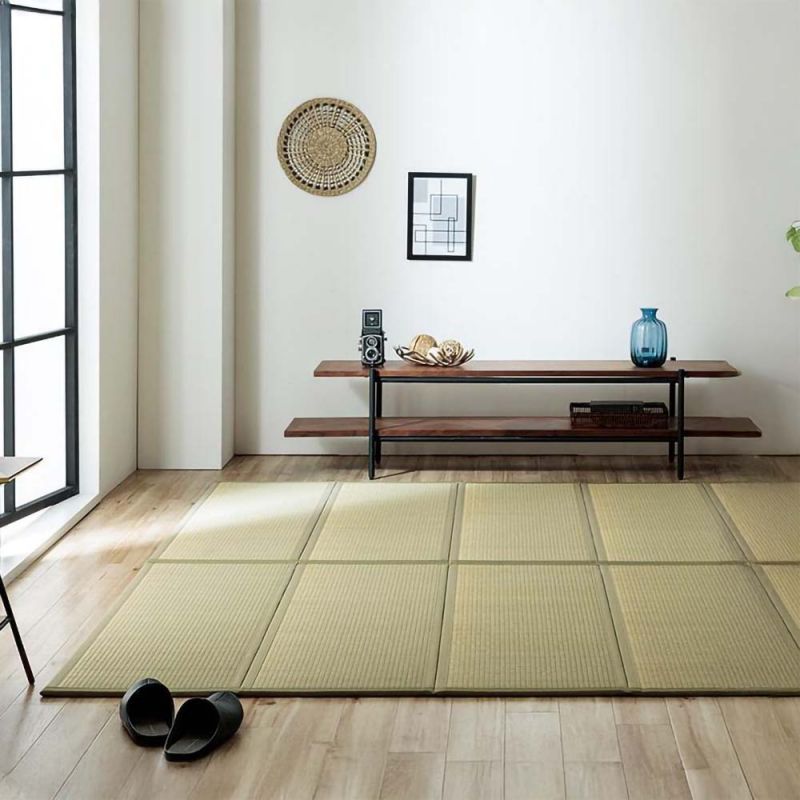 Traditional Japanese Mat, Rice Straw Tatami Mat (Yumemi Tatami), 5-Fold Panels