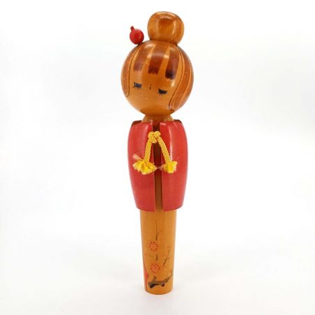 Muñeca japonesa de madera, KOKESHI VINTAGE