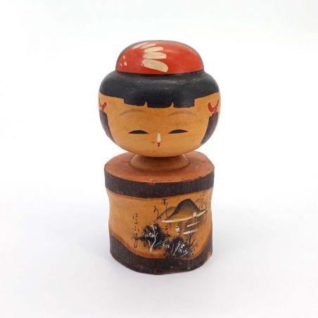 Muñeca japonesa de madera, KOKESHI VINTAGE