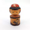 Bambola giapponese in legno, KOKESHI VINTAGE