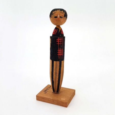 Bambola giapponese in legno, KOKESHI VINTAGE