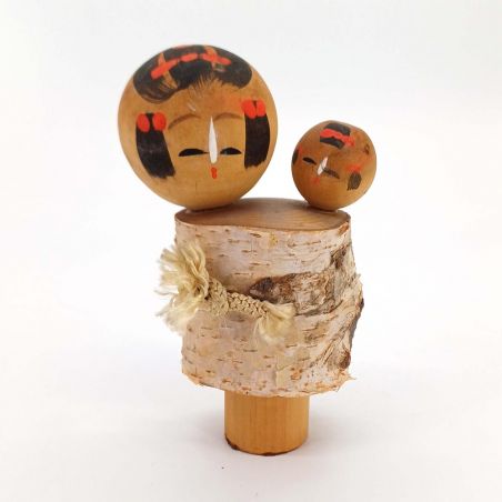 Poupée en bois japonaise, KOKESHI VINTAGE