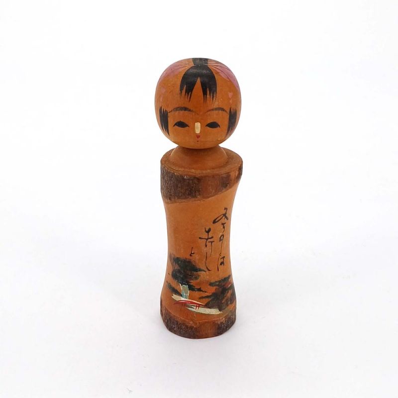 Muñeca japonesa de madera, KOKESHI VINTAGE