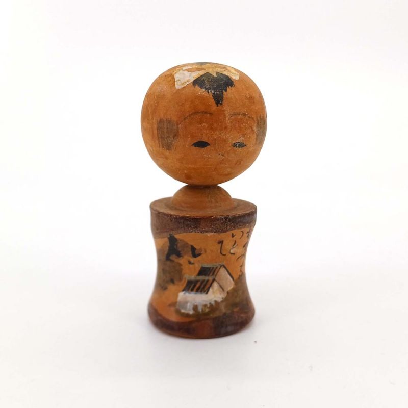 Japanese wooden doll, KOKESHI VINTAGE