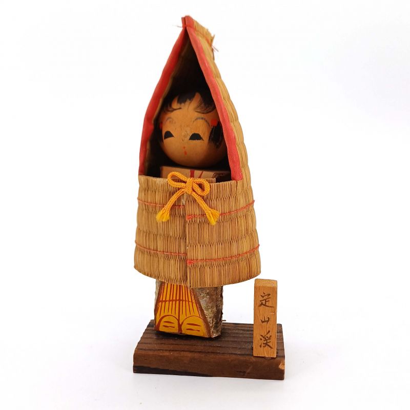 Poupée en bois japonaise, KOKESHI VINTAGE