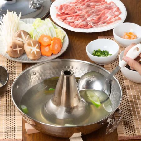 Ustensile à fondue japonaise en CUIVRE SHABU PAN 26cm