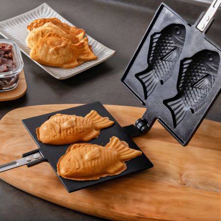 Molde de Taiyaki de Hierro Fundido Iwachu Nambu