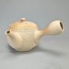 Tokoname Teapot 290cc - Beige Clay - Japanese Elegance