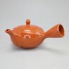 Japanese Tokoname Tea Pot 320cc, Red, Plum Blossom Branch Sakura Design