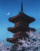 templos y santuarios - Kawase Hasui