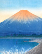 Monte Fuji / montaña / costa - Kawase Hasui