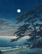 Nacht und Abend - Kawase Hasui