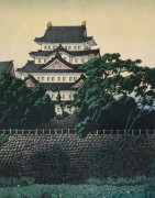 towns, villages and castles - Kawase Hasui