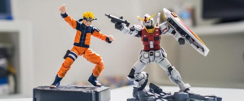 Figuras de manga, anime y tokusatsu