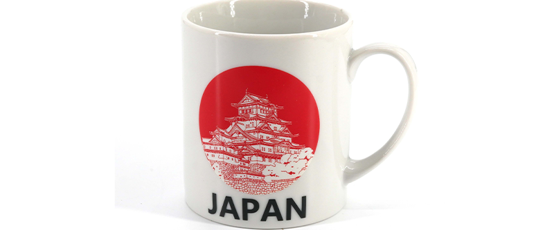 Tasses avec anses faites au Japon